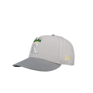 Kansas City Royals 25th Anniversary Grey Metallic 59Fifty Fitted Hat