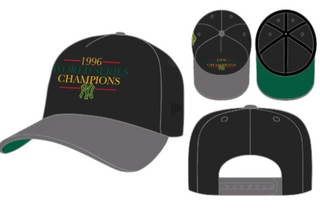 New York Yankees 1996 WS New Era 9Fifty A Frame Snapback Hat (Black/Graphite)