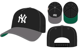 New York Yankees 1949 WS New Era 9Fifty A Frame Snapback Hat (Black/Graphite)
