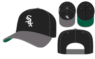 Chicago White Sox 2003 New Era 9Fifty A Frame Snapback Hat (Black/Graphite)