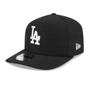 Los Angeles Dodgers New Era 9Fifty A Frame Snapback Hat (Black)