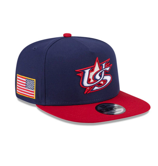 Team USA New Era 2026 World Baseball Classic 9Fifty A Frame Snapback Hat