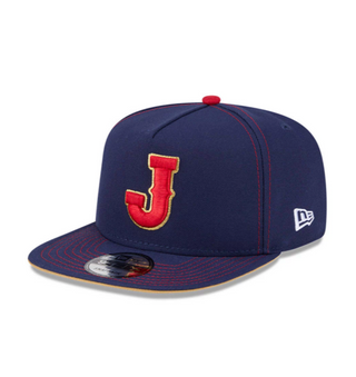 Team Japan New Era 2026 World Baseball Classic Navy 9Fifty A Frame Snapback Hat