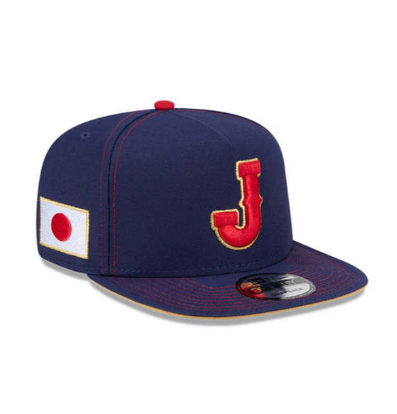 Team Japan New Era 2026 World Baseball Classic 9Fifty A Frame Snapback Hat
