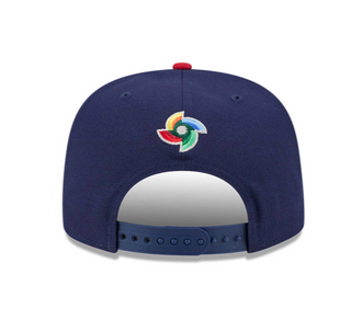 Team Japan New Era 2026 World Baseball Classic Navy 9Fifty A Frame Snapback Hat