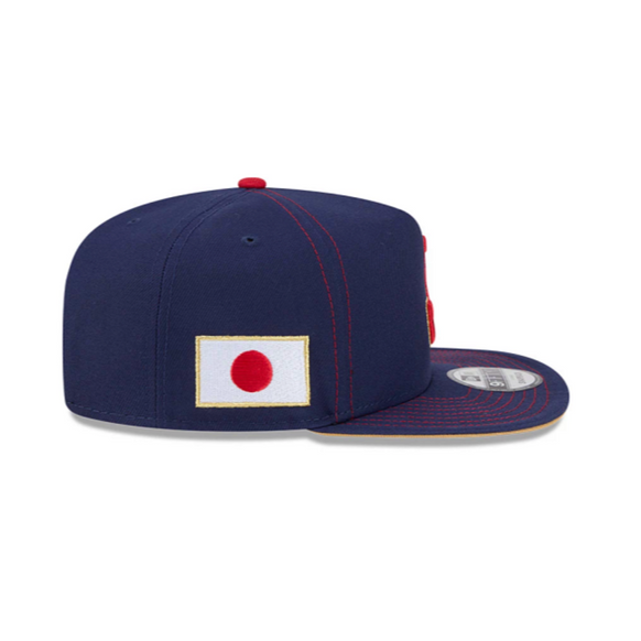Team Japan New Era 2026 World Baseball Classic 9Fifty A Frame Snapback Hat