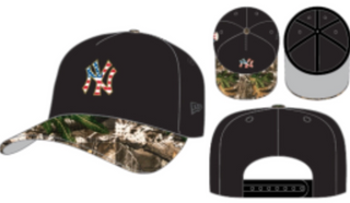 New York Yankees 1952 World Series Real Tree Camo USA 9Fifty A Frame Snapback Hat