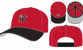 New York Yankees 1962 World Series Red/Black 9Fifty A Frame Snapback Hat