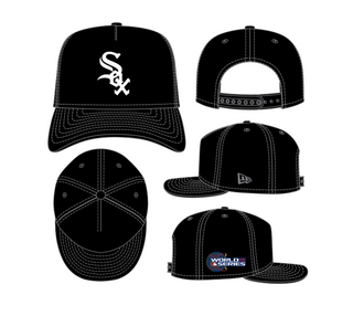 Chicago White Sox 2005 Team Color 9Fifty A Frame Snapback Hat (Grey Brim)