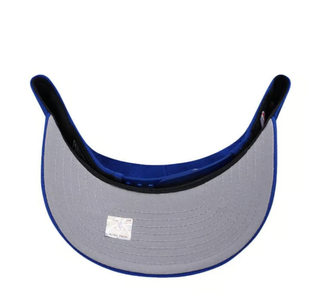 New York Knicks 9Fifty A Frame Snapback Hat (Grey Brim)