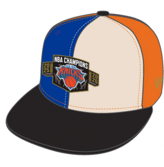 PRE-ORDER Capsule Exclusive New York Knicks Pinwheel 2025-2026 NBA Champs Metallic (Grey Brim)