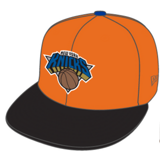 PRE-ORDER Capsule Exclusive New York Knicks Orange/Black 3x NBA Champs Metallic (Grey Brim)