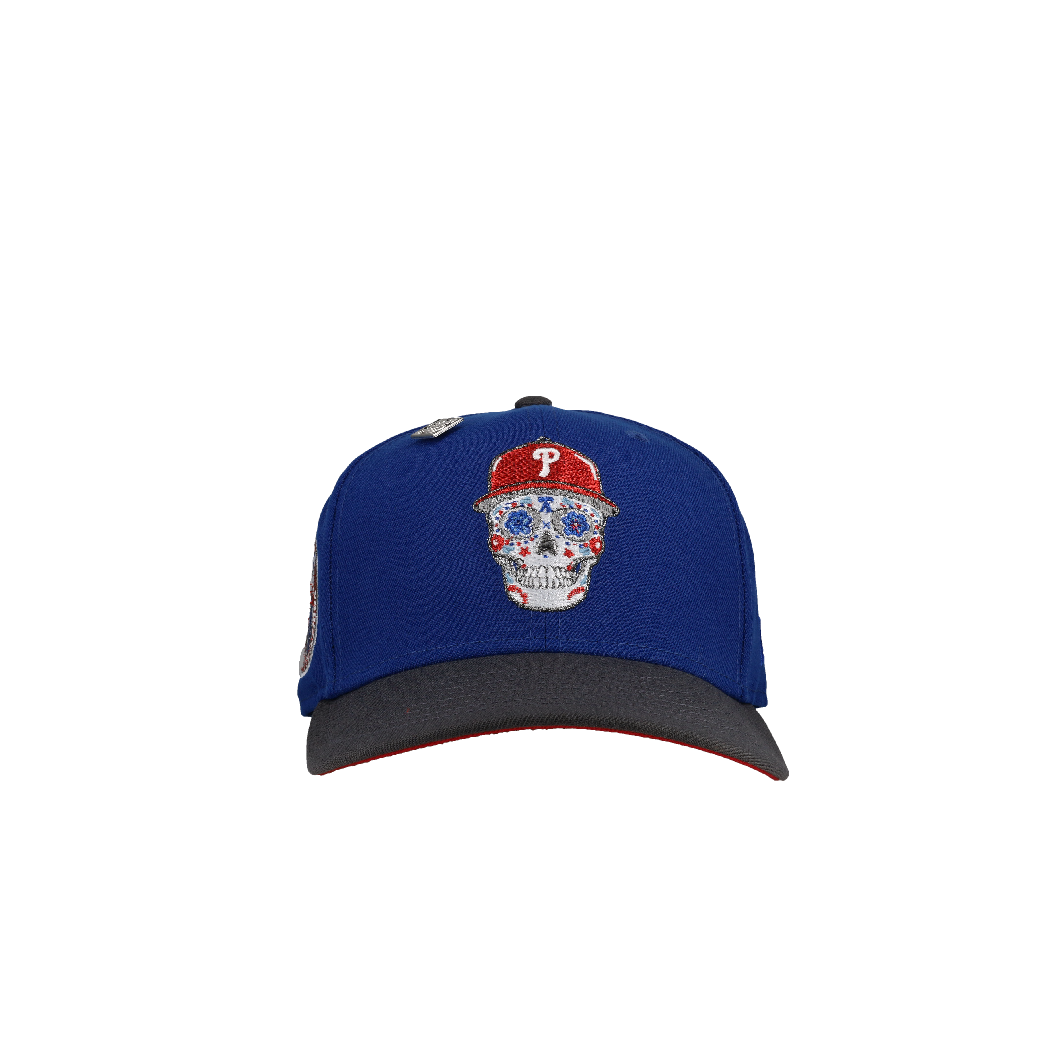 Philadelphia Phillies 1980 WS Champs Skull Metallic 59Fifty Fitted Hat