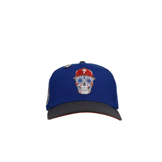 Philadelphia Phillies 1980 WS Champs Skull Metallic 59Fifty Fitted Hat