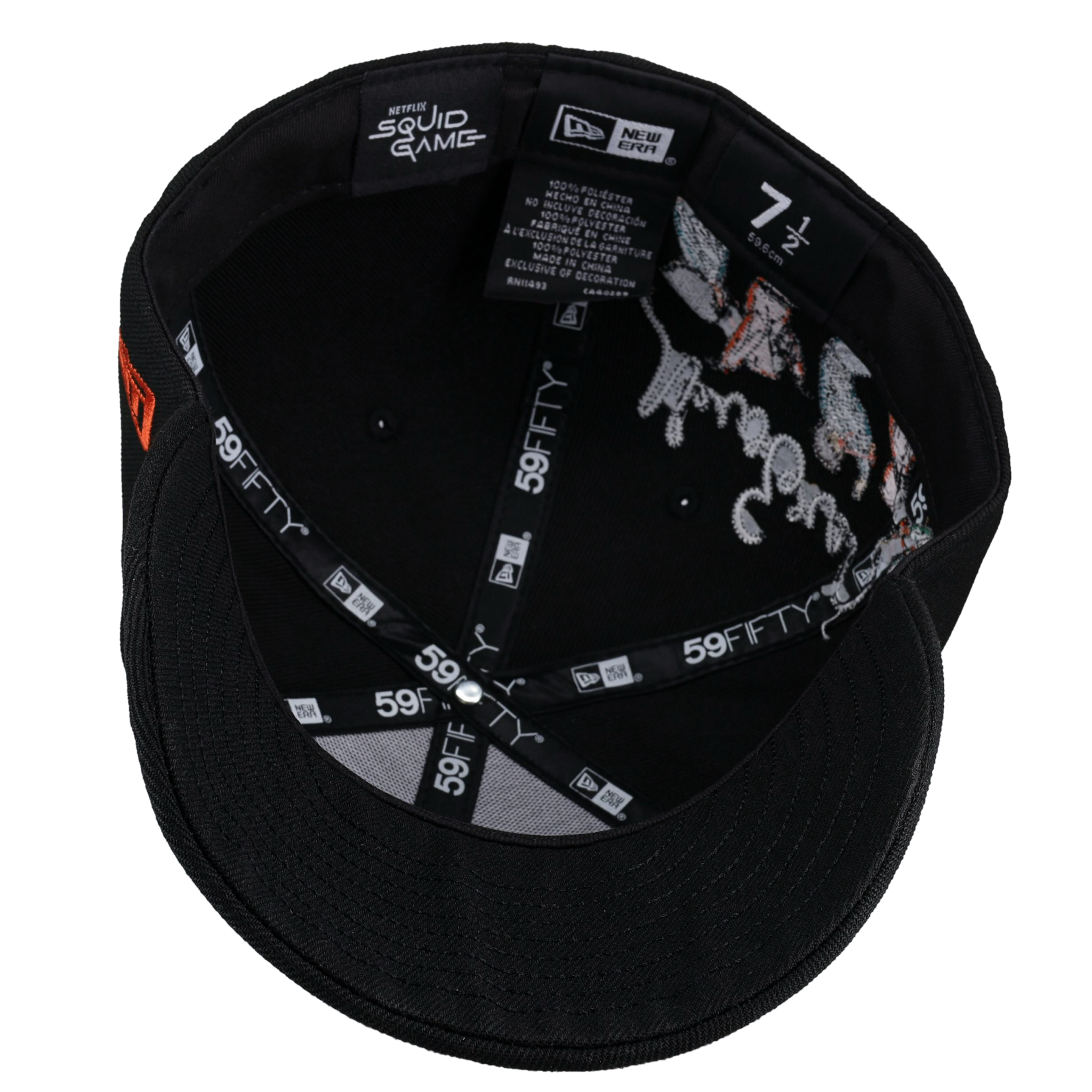 Squid Game Black 59Fifty Fitted Hat