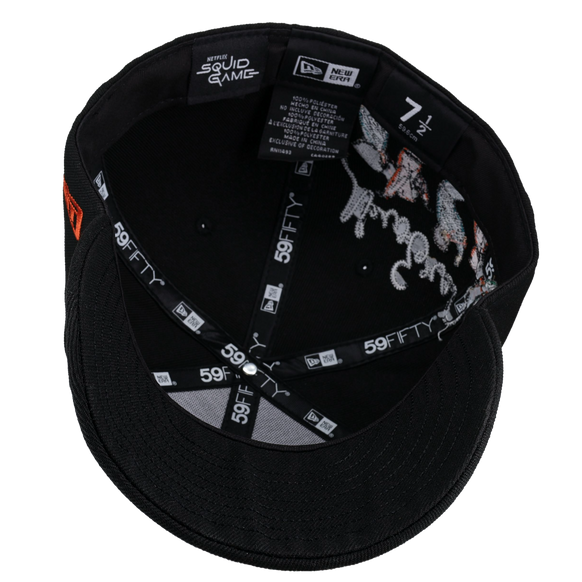 Squid Game Black 59Fifty Fitted Hat