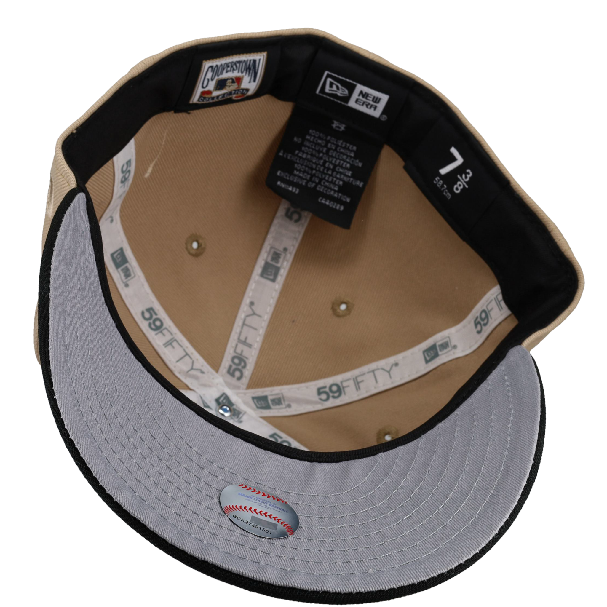 Arizona Diamondbacks Metallic Stripe 25th Anny Metallic 59Fifty Fitted Hat