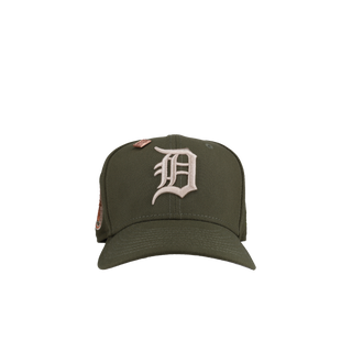 Detroit Tigers 1968 World Series Metallic Olive Green Copper 59Fifty Fitted Hat