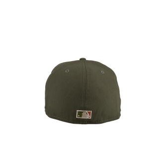 Detroit Tigers 1968 World Series Metallic Olive Green Copper 59Fifty Fitted Hat