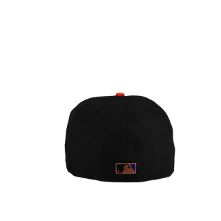 Detroit Tigers World Series Black Chainstitch Copper Metallic 59Fifty Fitted Hat