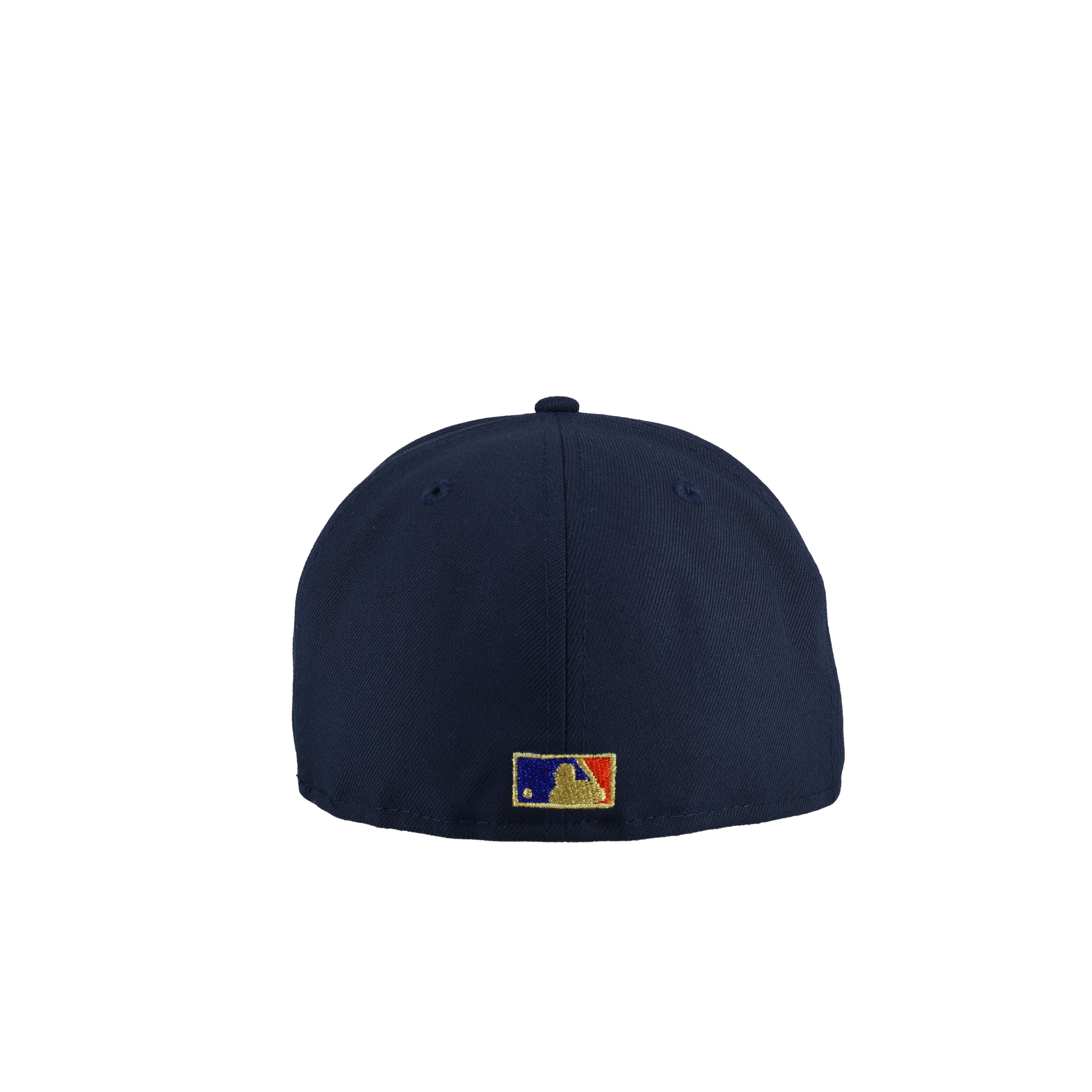 Detroit Tigers Script World Series Navy Metallic 59Fifty Fitted Hat
