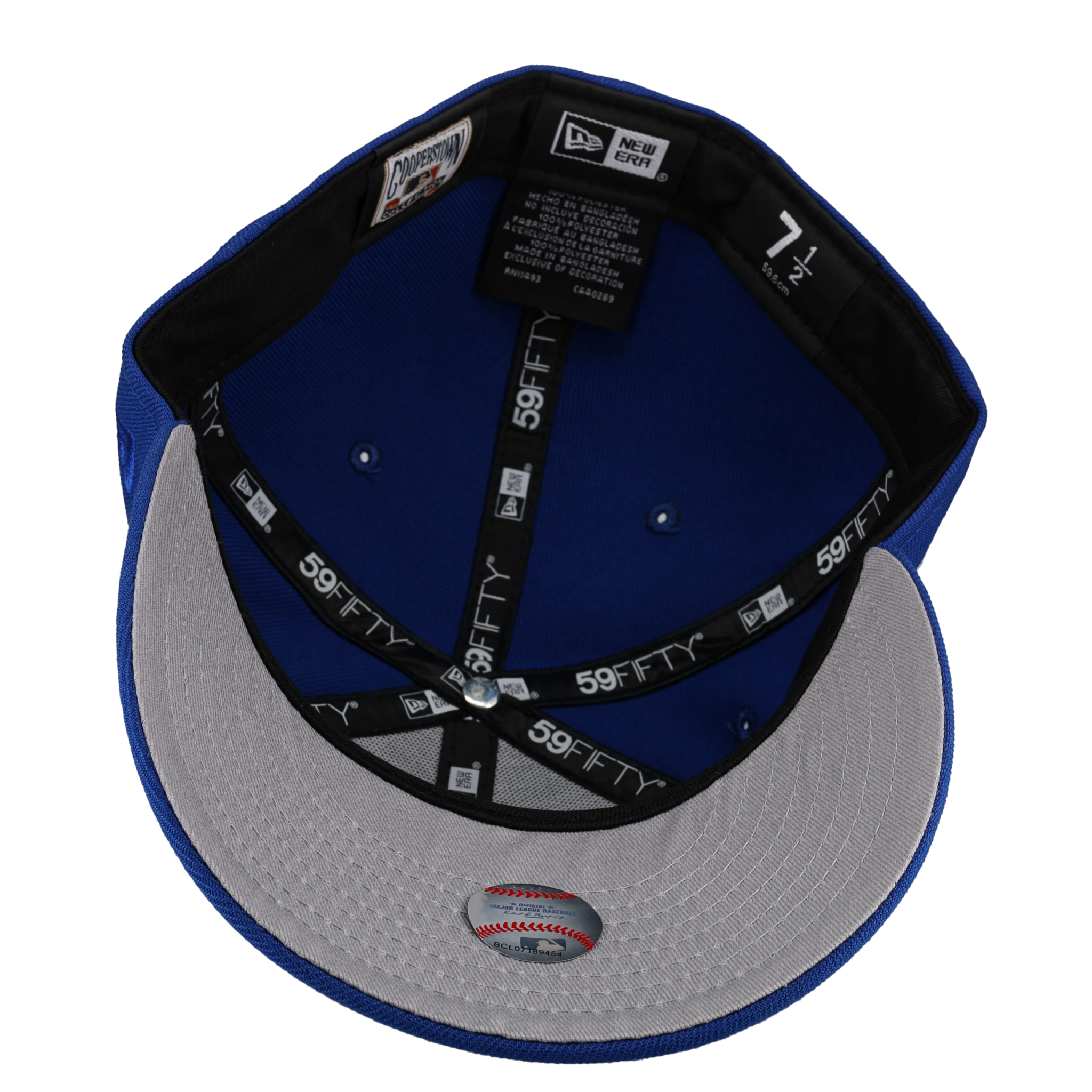 Detroit Tigers World Series Royal Blue 59Fifty Fitted Hat