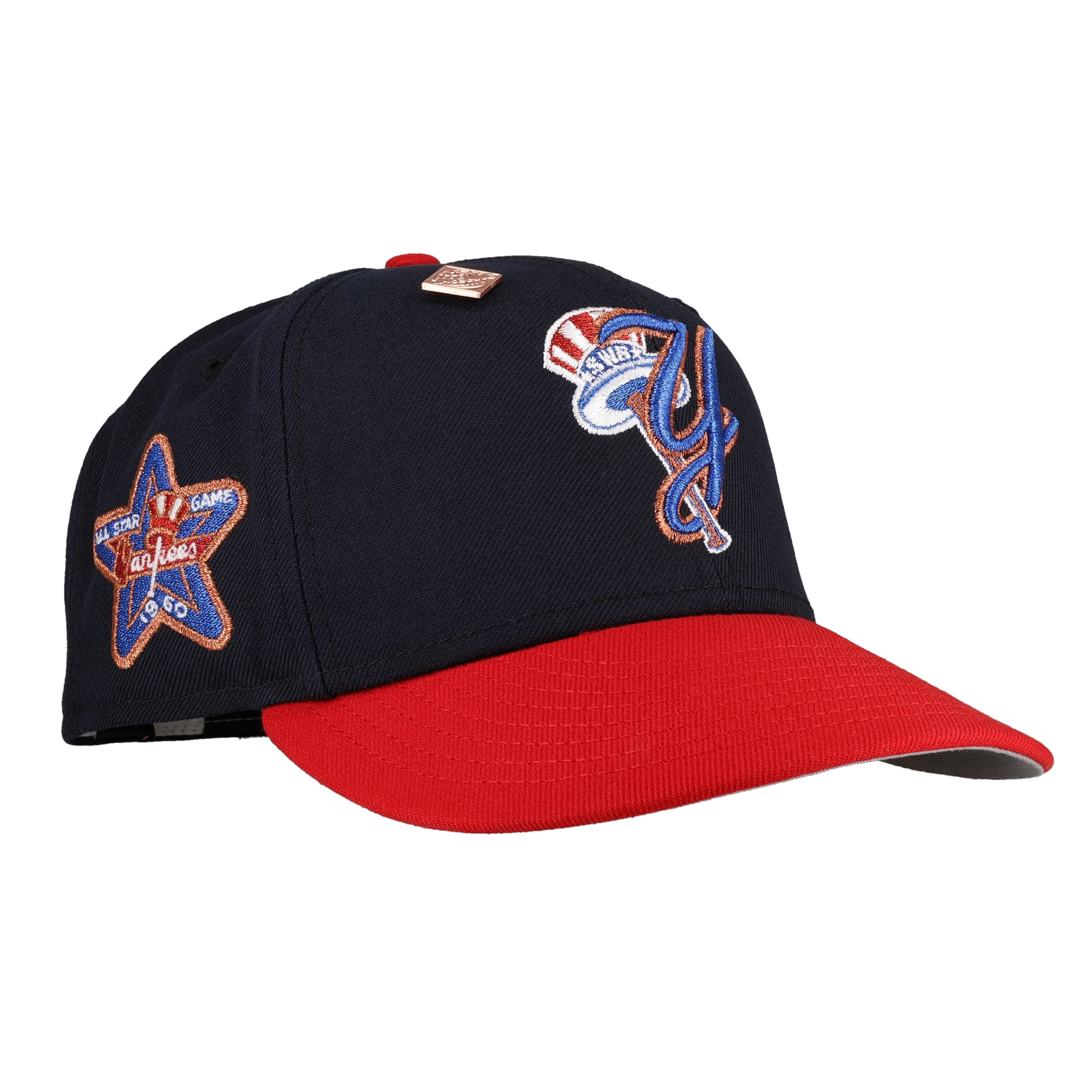 New York Yankees Navy 1960 All Star Game Patch 59Fifty Fitted Hat
