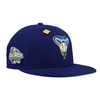 Arizona Diamondbacks Royal Ice Collection 2001 World Series 59Fifty Fitted Hat