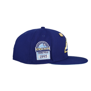 Colorado Rockies Royal Ice Collection 1995 Coors Field 59Fifty Fitted Hat
