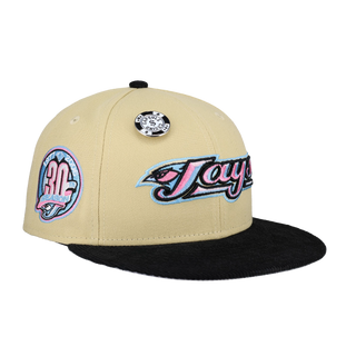 Toronto Blue Jays Vegas Gold 2.0 Collection 30th Season Fitted Hat