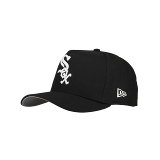 Chicago White Sox New Era 9Fifty A Frame Snapback Hat (Black)