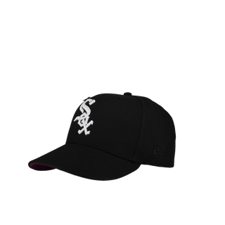 Chicago White Sox 2003 All Star Game Black 9Fifty Fitted Hat, close-up detail