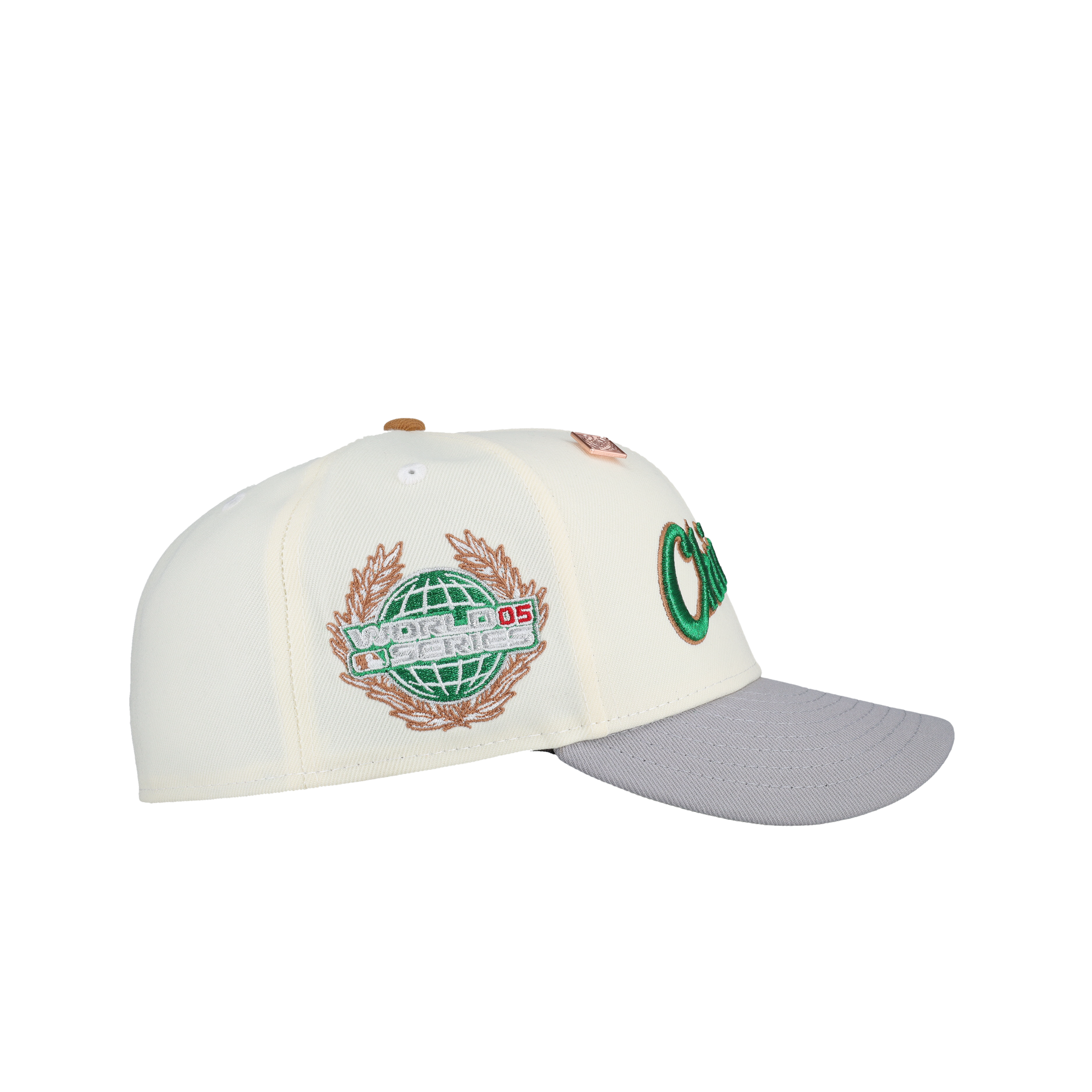 Chicago White Sox 2005 World Series Chrome Metallic Metallic 59Fifty Fitted Hat