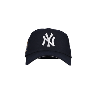 New York Yankees 2024 World Series 9Forty A Frame Snapback Hat (Grey Brim)