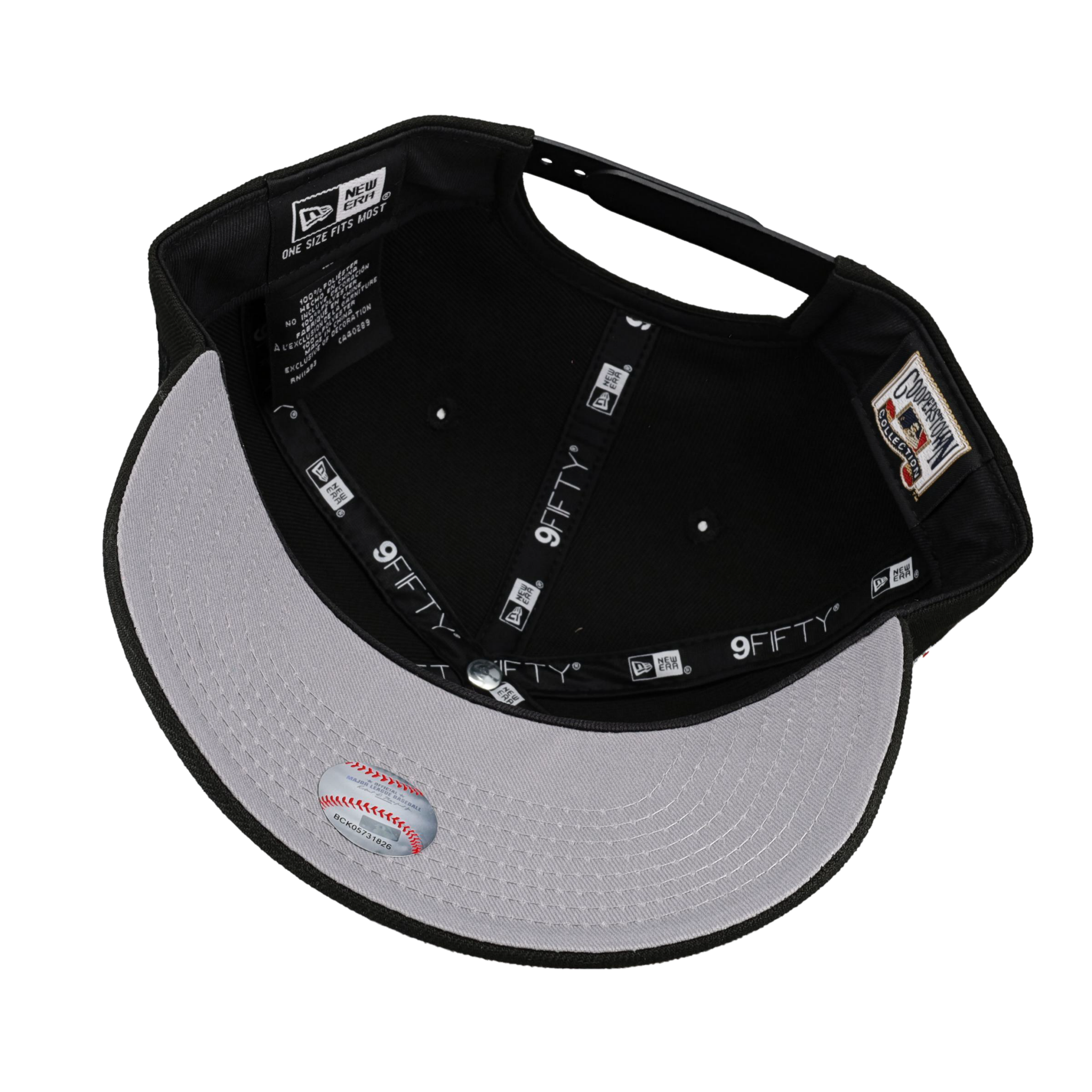 New York Yankees 1998 Champs New Era 9Fifty A Frame Snapback Hat (Black)