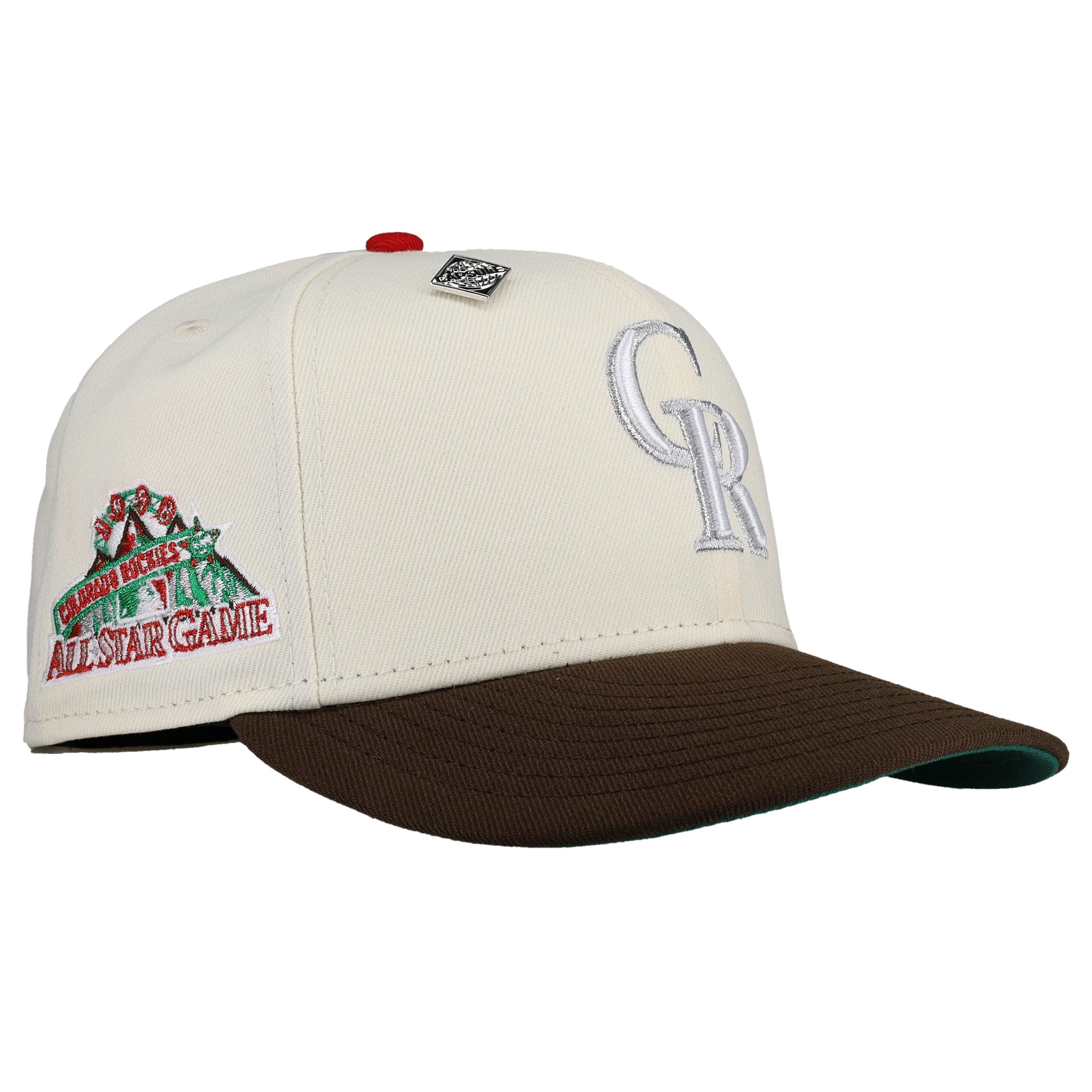 Colorado Rockies 1998 ASG Metallic Christmas 59Fifty Fitted Hat