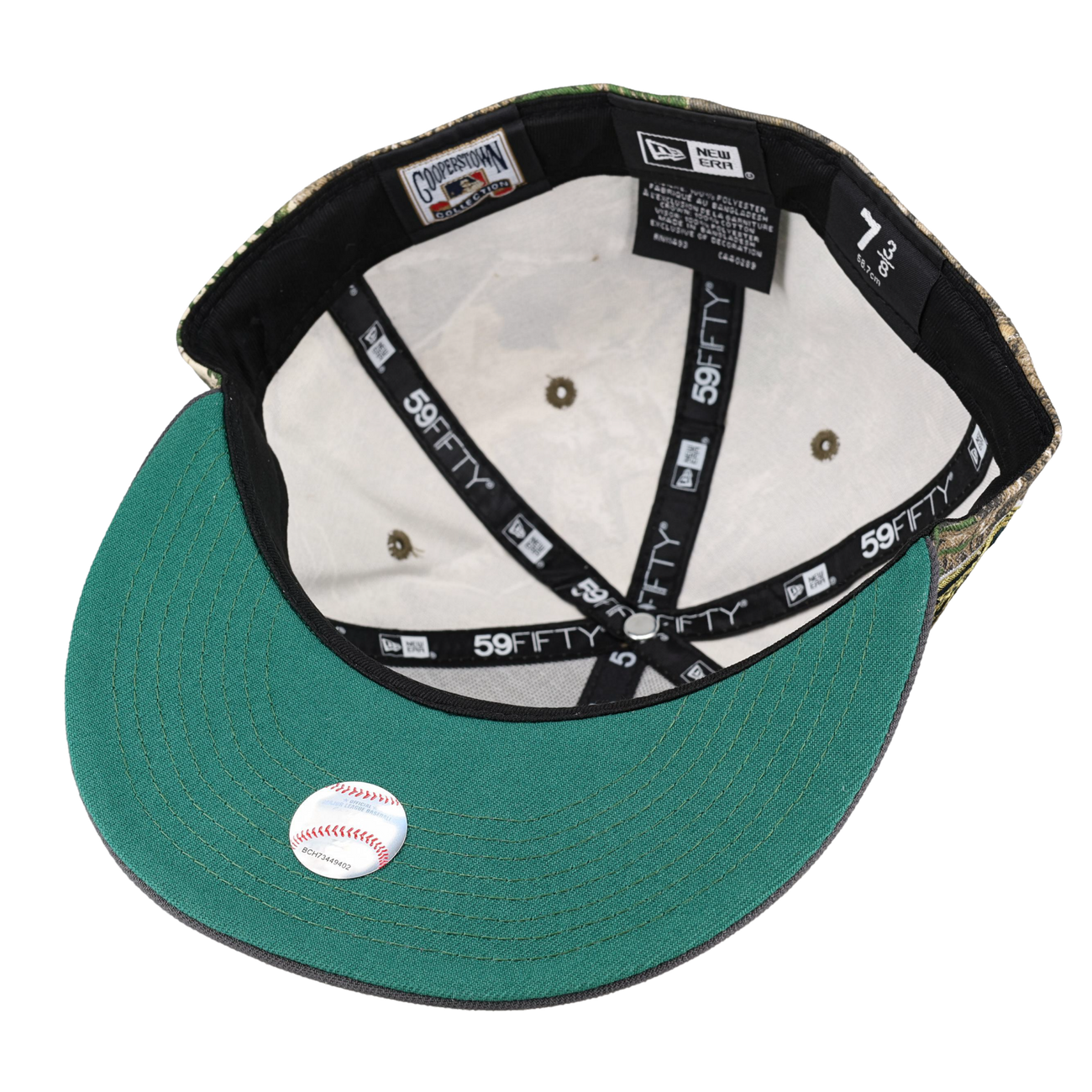 New York Yankees Realtree Camo 1956 World Series 59fifty Fitted Hat ...