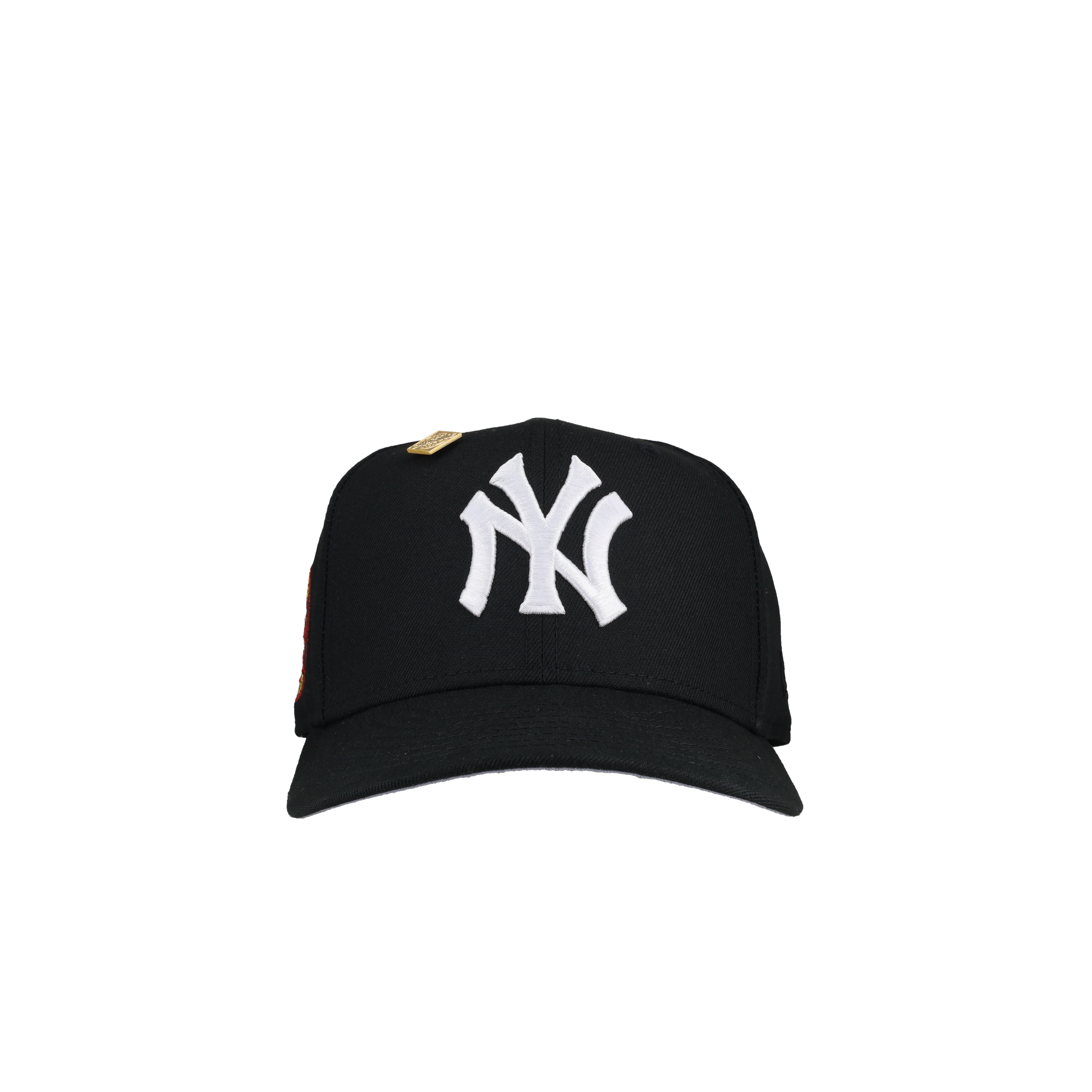 New York Yankees 50th Year Black / Red Metallic 59Fifty Fitted Hat