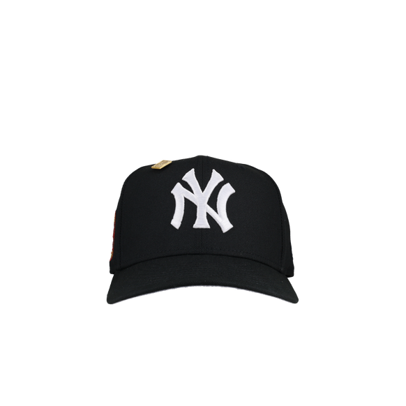 New York Yankees 50th Year Black / Red Metallic 59Fifty Fitted Hat