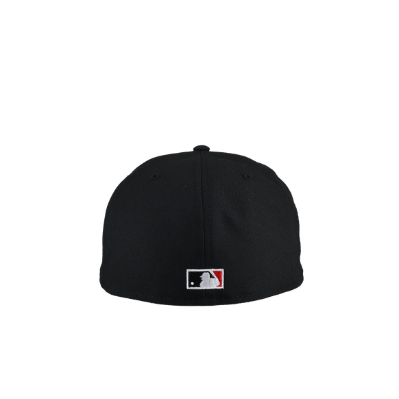 New York Yankees 50th Year Black / Red Metallic 59Fifty Fitted Hat