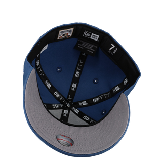 New York Yankees 1936 World Series Indigo Blue "Earth Tone" Metallic  59Fifty Fitted Hat