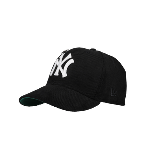 New York Yankees 50th Year Black Corduroy Metallic 59Fifty Fitted Hat