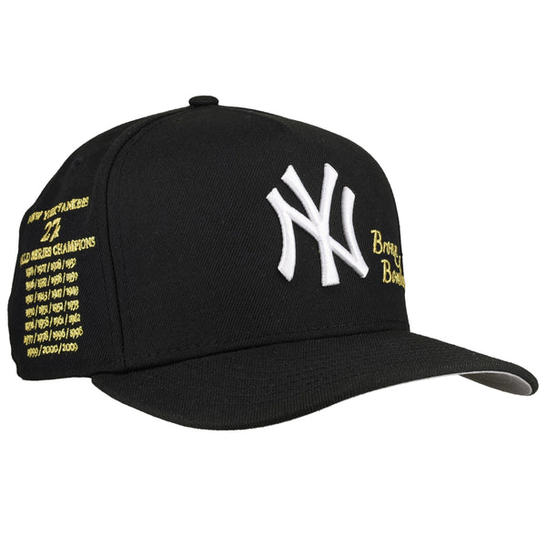 New York Yankees Bronx Bombers 27x Champs Metallic 9Fifty A Frame