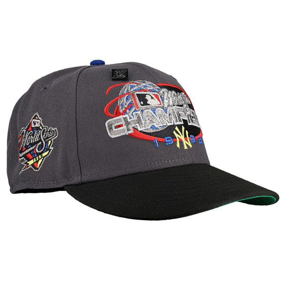 New York Yankees 1998 Champs Graphite 59Fifty Fitted Hat (RESTOCK)