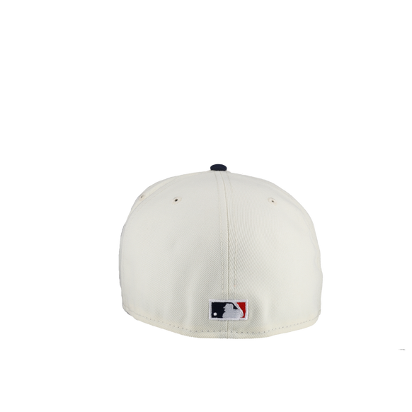 New York Yankees 2000 World Series Chrome Gold Metallic 59Fifty Fitted Hat