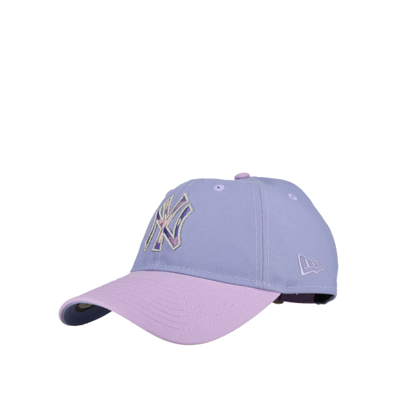 New York Yankees Premium New Era 9Twenty Lavender/Tropic Purple Adjustable Hat