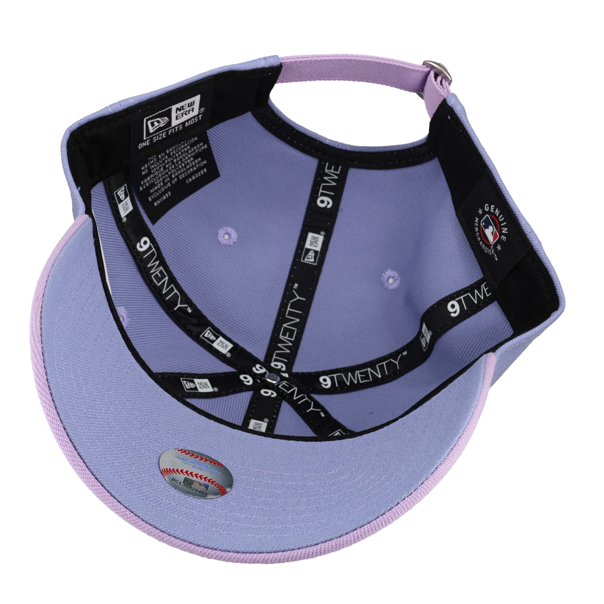 New York Yankees Premium New Era 9Twenty Lavender/Tropic Purple