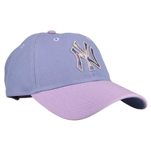 New York Yankees Premium New Era 9Twenty Lavender/Tropic Purple Adjustable Hat