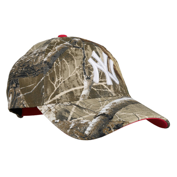New York Yankees Premium New Era 9Twenty Realtree Bright Pink Adjustable Hat