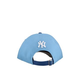 New York Yankees Premium New Era 9Twenty Sky Blue/Indigo Flowers Adjustable Hat